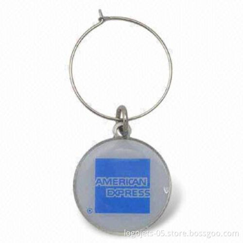 Wine Charm Pendant for Your Brand Building Projects, Available in Various Designs
